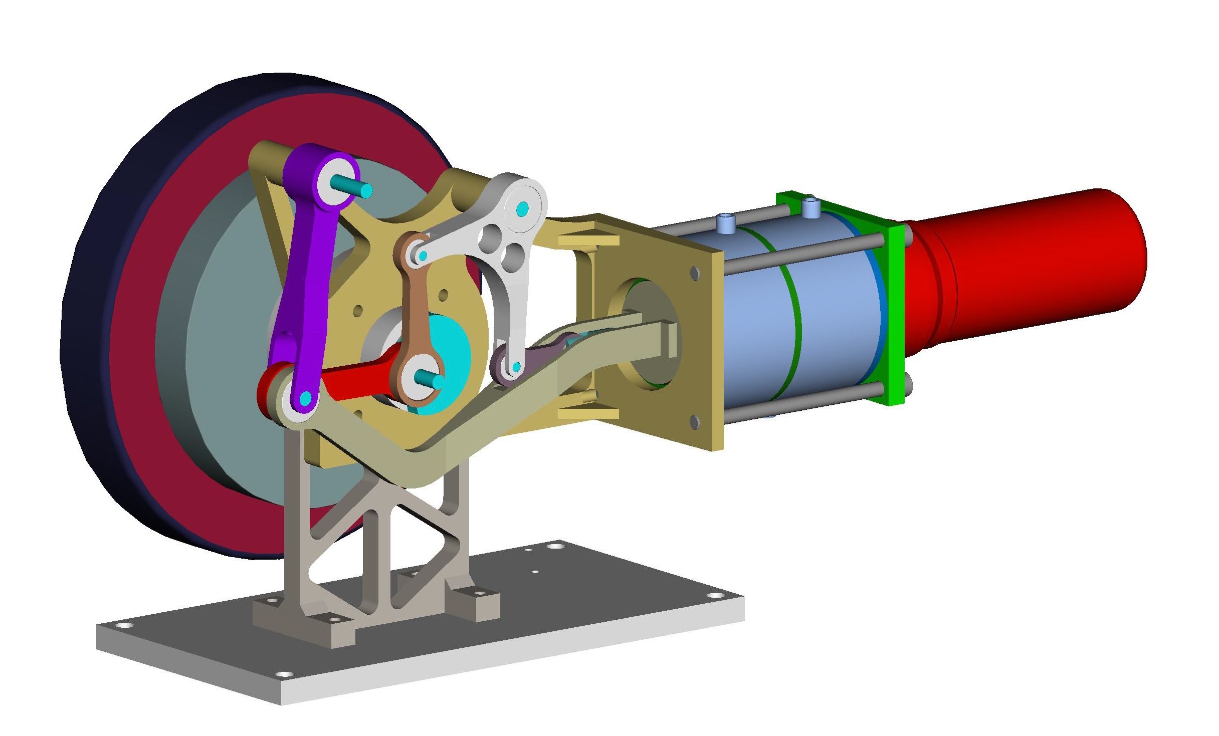 Beta-Stirlingmotor