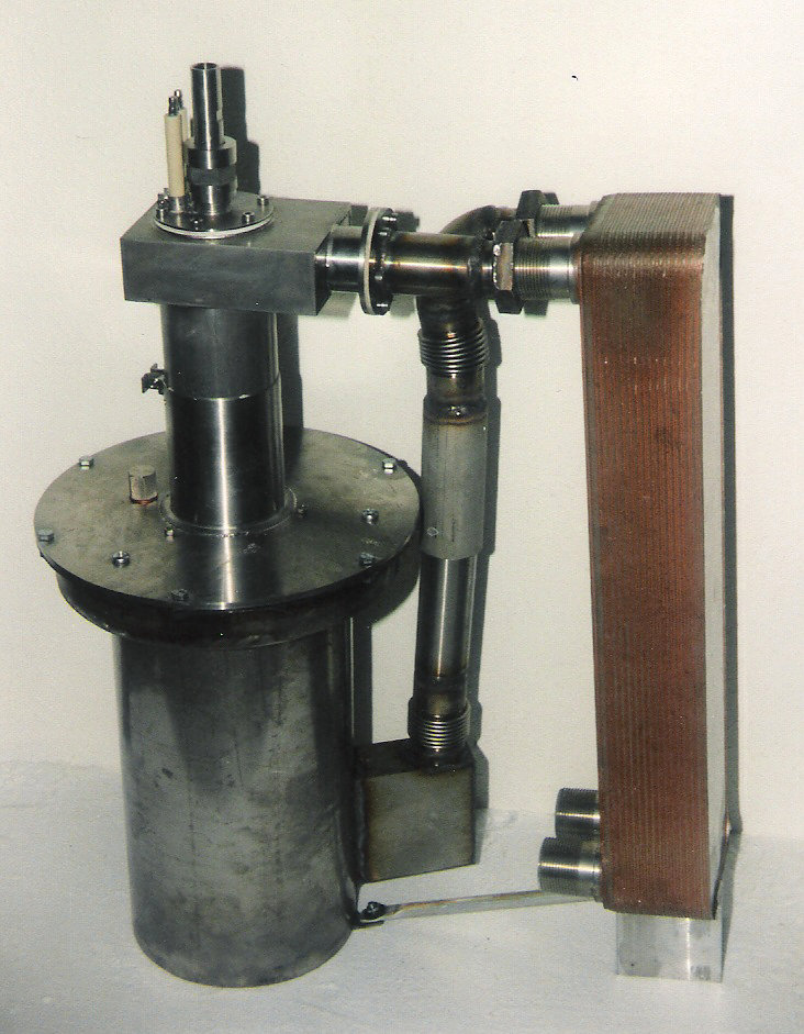 Rohteile eines Brenners mit Frischluftvorwärmung