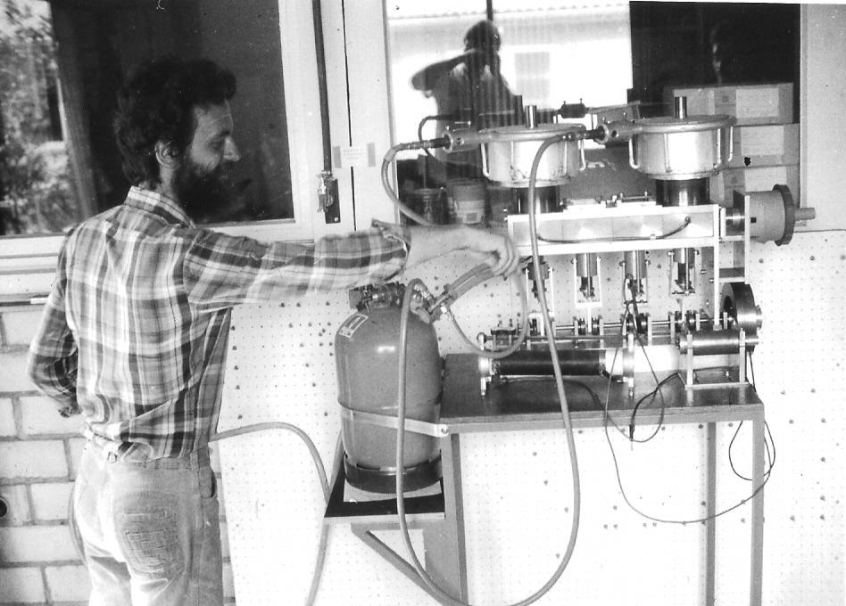 Doppelstirling/Bomin-Solar mit Tim Lohrmann 1985