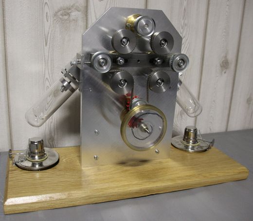 Doppel-Stilingmotor mit Phasenwinkel-Steuerung